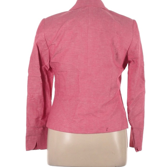 Vibrant Pink Blazer with Bow Tie Waist - Picture 2 of 3